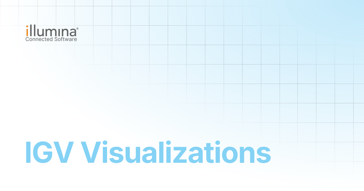 IGV Visualizations | Illumina Connected Software