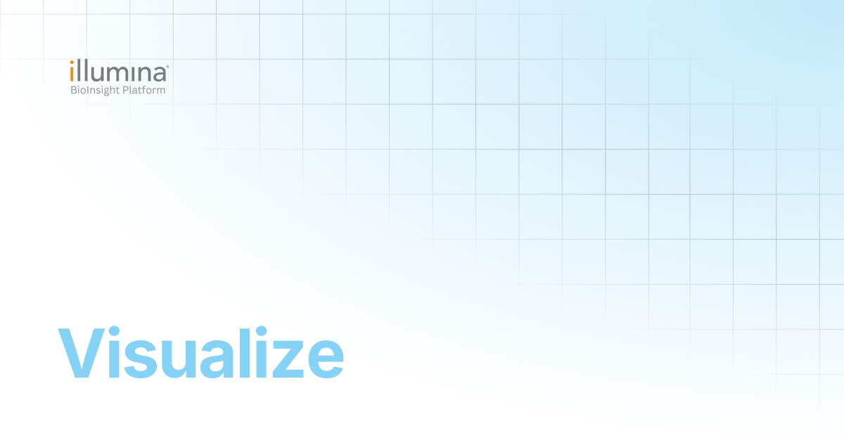 Visualize | Illumina Connected Software