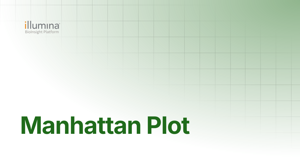 Manhattan Plot | Illumina Connected Software