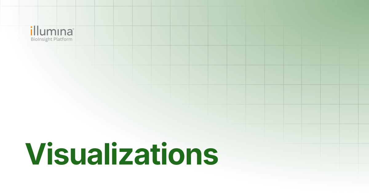 Visualizations | Illumina Connected Software